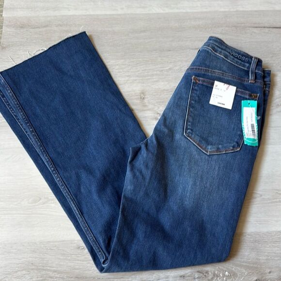 Vigoss ROYCE 70S HIGH RISE FLARE JEANS INDIGO SIZE 27/4 STITCH FIX NWT - Picture 3 of 4